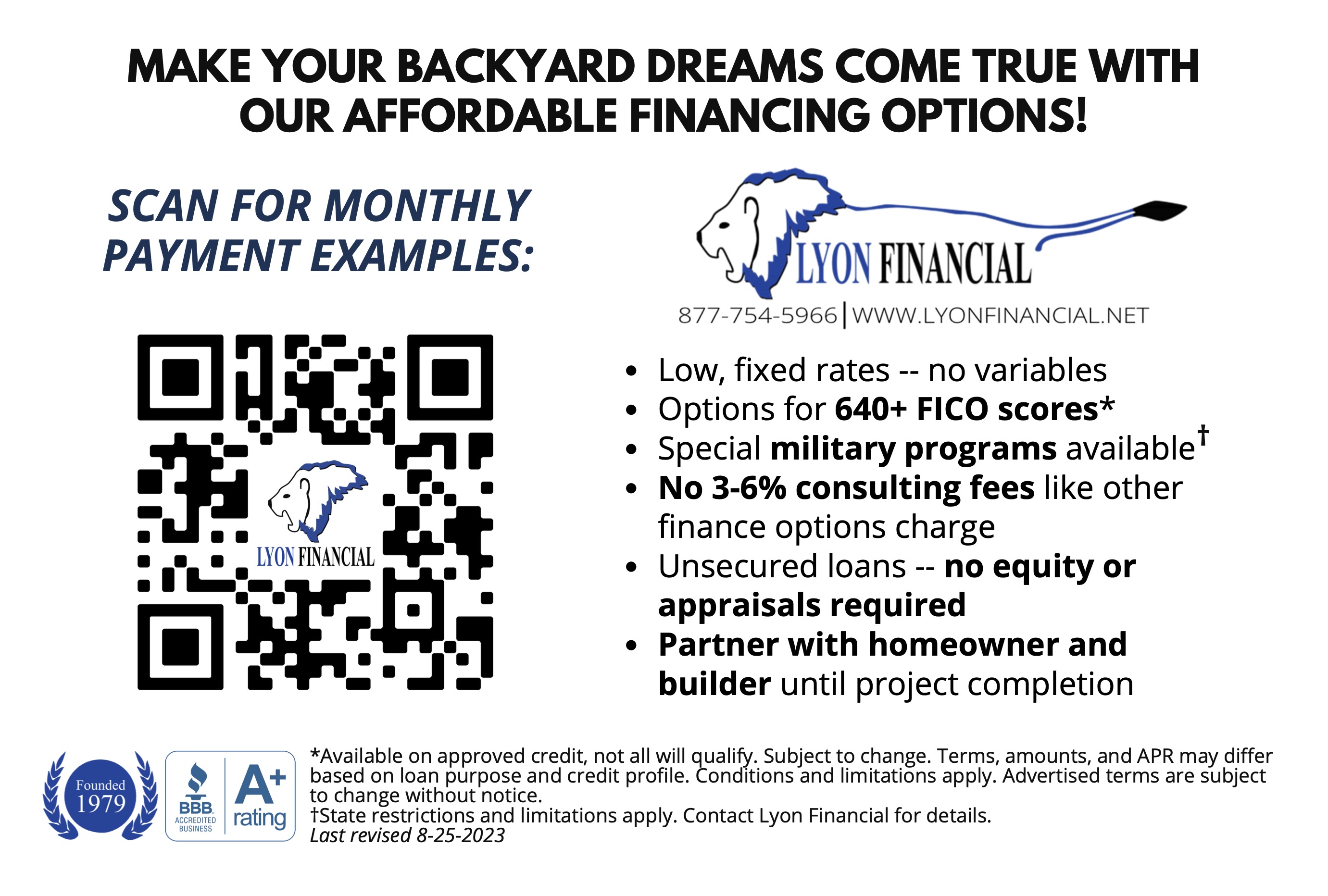 financing options